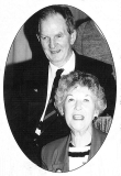 Mr and Mrs Owen Morgan in 1989.